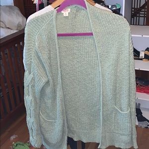 Light Green cardigan